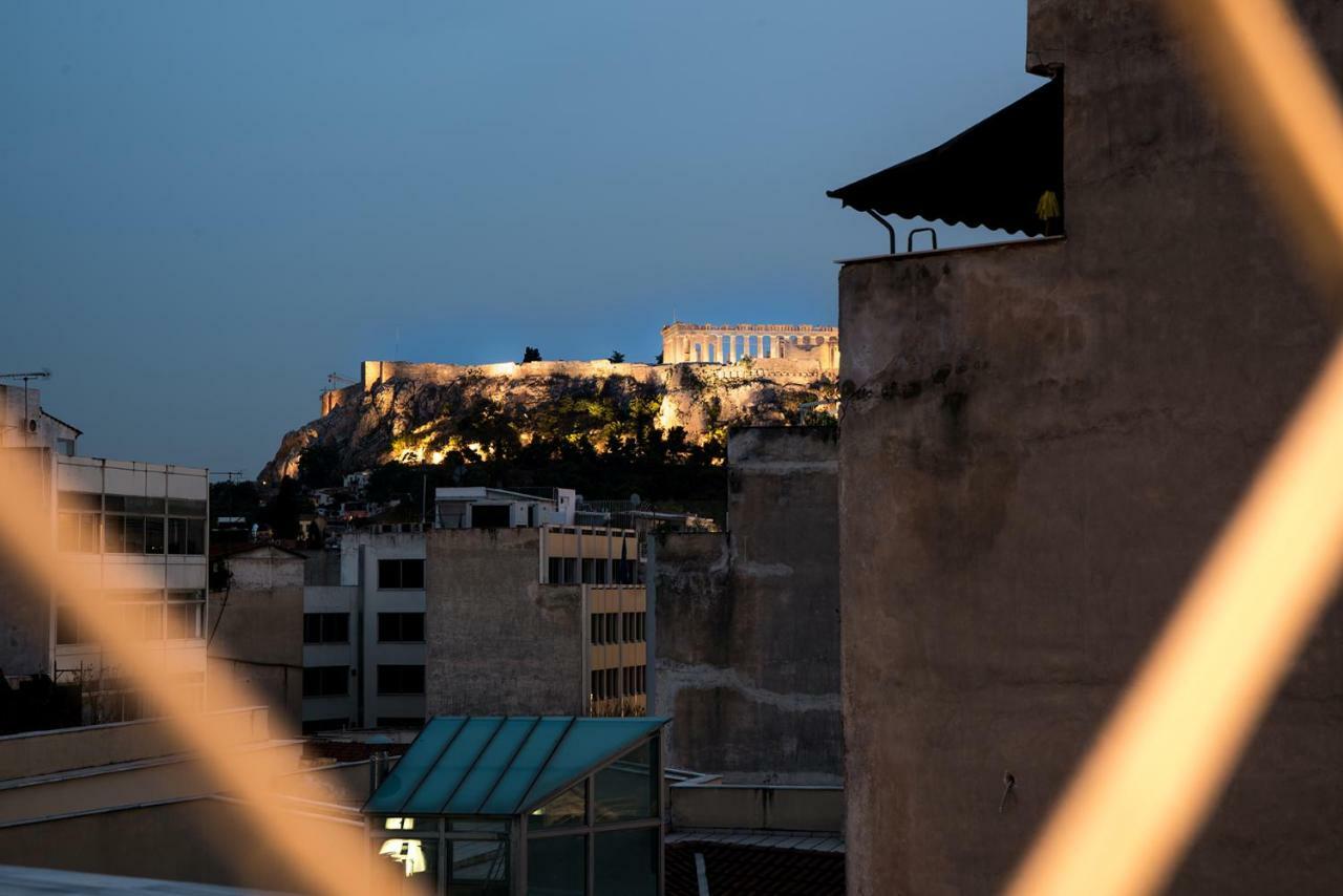 דירות אתונה Super Loft With Acropolis View מראה חיצוני תמונה